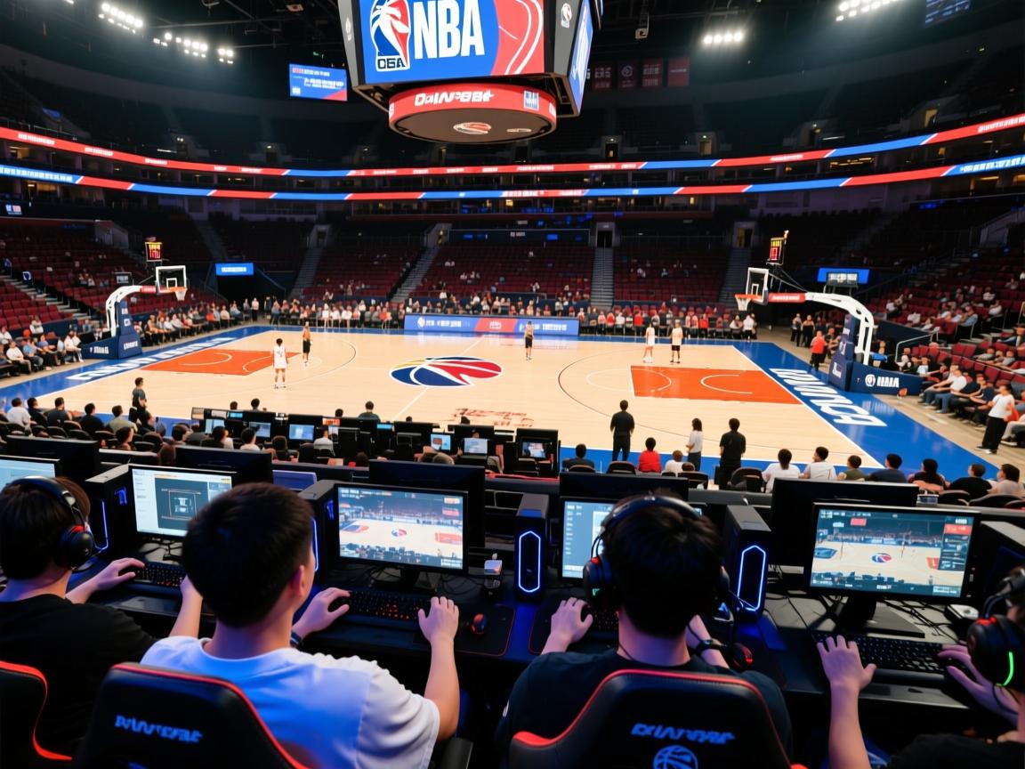 体育爱好者观看篮球比赛并积极参与 第2张